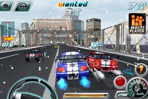Asphalt 4 Elite Racing - Ipod Click Wheel Game